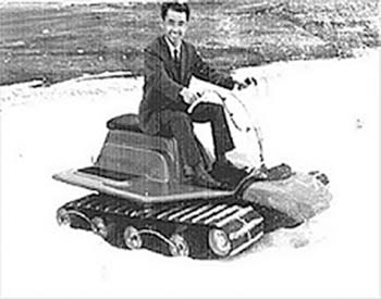 Kawasaki engineer, in a business suit